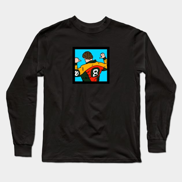 Puddy 8 Ball Long Sleeve T-Shirt by Hart Images